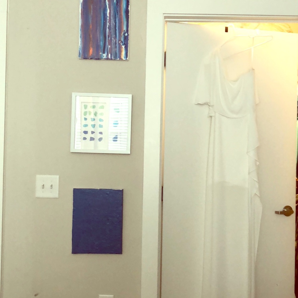 BCBG One Shoulder Dress